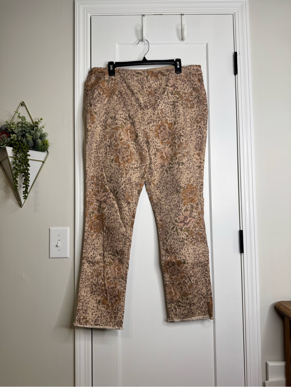 DG2 Printed Denim Pull On Jeans